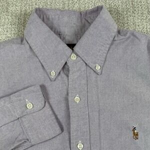 Polo Ralph Lauren Men's Small Purple Long Sleeve Button Down Shirt